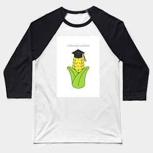 Graduation Corn-gratulations Pun Baseball T-Shirt